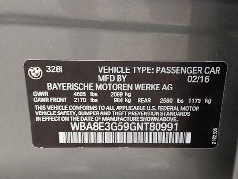 Used 2016 BMW 328i xDrive Sedan AWD/4WD image 33