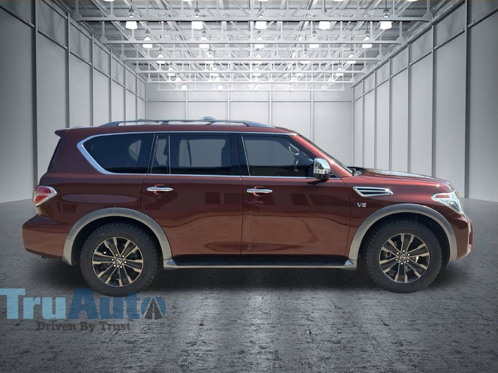 Used 2018 Nissan Armada Platinum w/ Captain Seat Package RWD image 9
