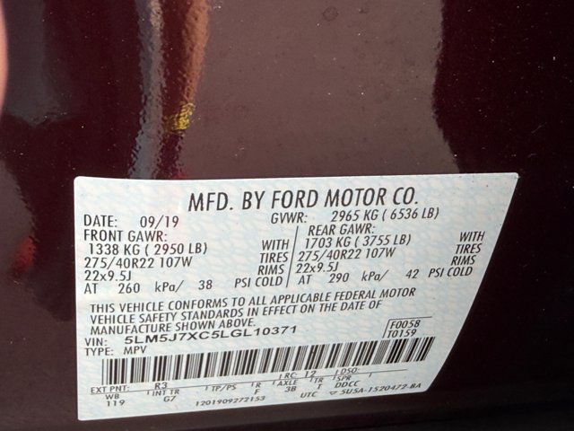 Used 2020 Lincoln Aviator Reserve w/ Equipment Group 202A AWD/4WD image 45
