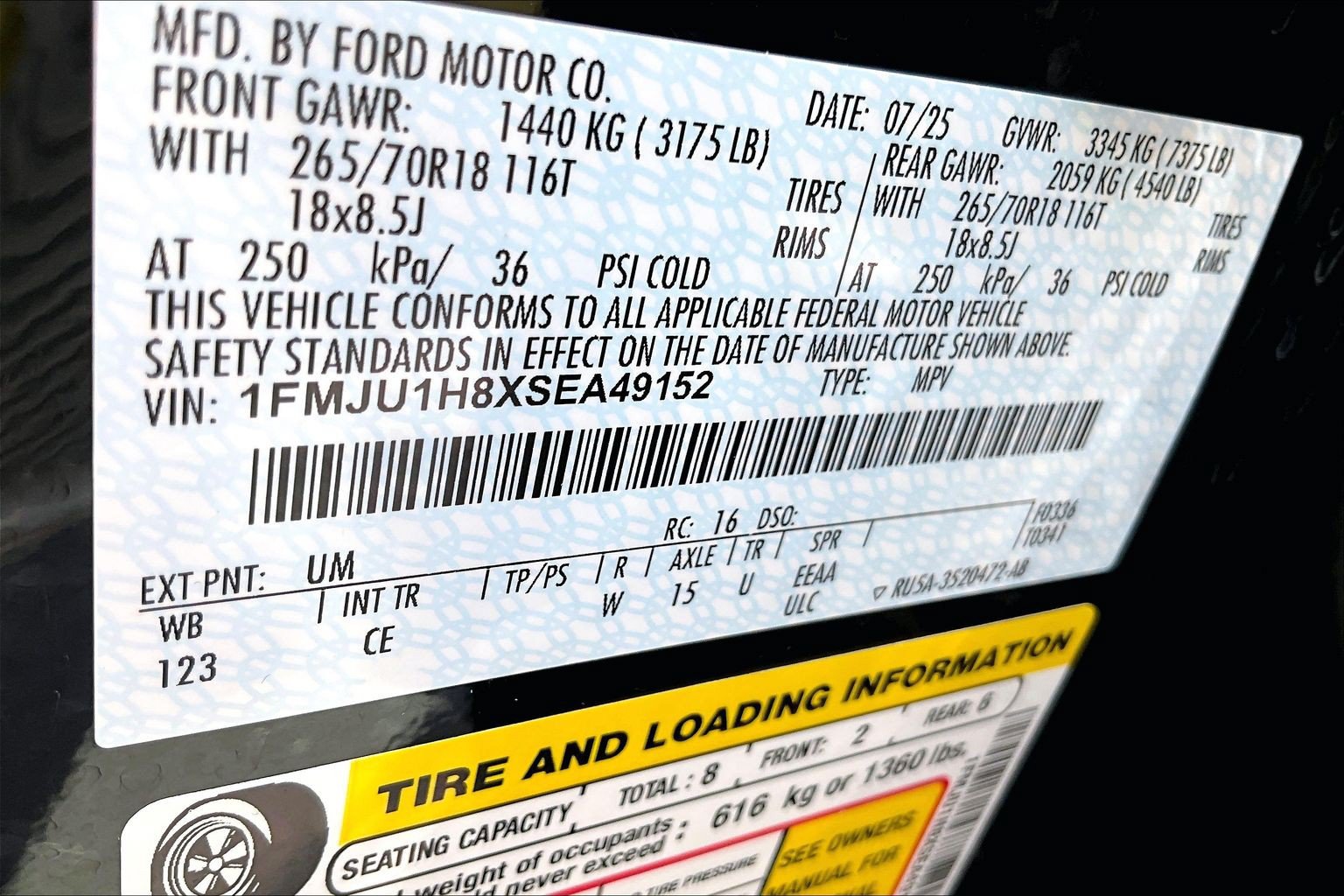 Certified 2025 Ford Expedition Active RWD image 37