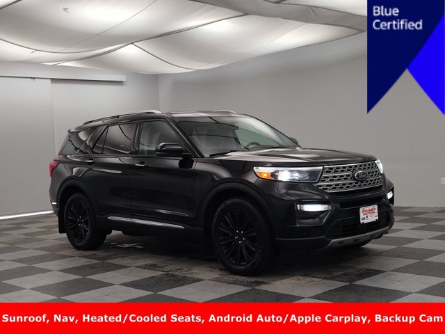 Certified 2022 Ford Explorer Limited w/ Equipment Group 301A AWD/4WD image 1