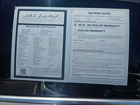 Used 2023 Audi Q4 e-tron Premium Plus w/ Premium Plus AWD/4WD image 17