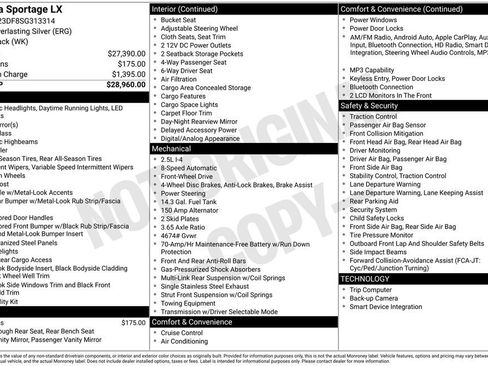 Used 2025 Kia Sportage LX FWD image 28