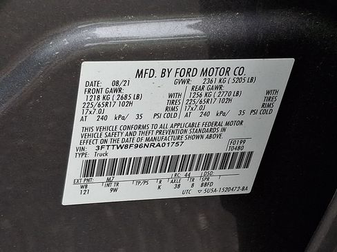 Used 2022 Ford Maverick XL w/ Equipment Group 100A Standard AWD/4WD image 26