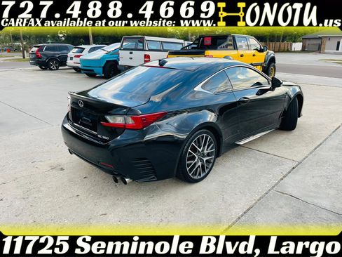Used 2015 Lexus RC 350 w/ F Sport w/Summer Tires RWD image 9