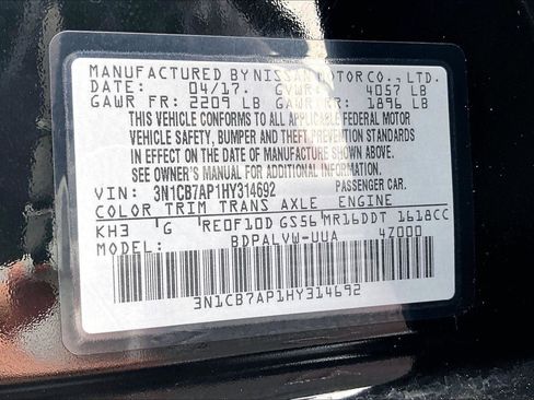 Used 2017 Nissan Sentra NISMO w/ NISMO Premium Package FWD image 19