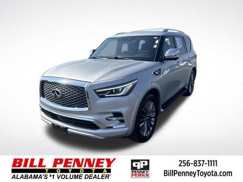 Used 2021 INFINITI QX80 Sensory w/ Cargo Package AWD/4WD image 1
