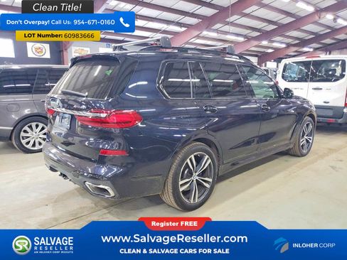 Used 2019 BMW X7 xDrive50i w/ Dynamic Handling Package AWD/4WD image 4