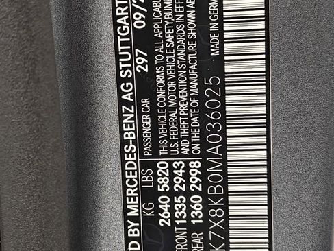 Used 2021 Mercedes-Benz AMG GT 63 S image 11