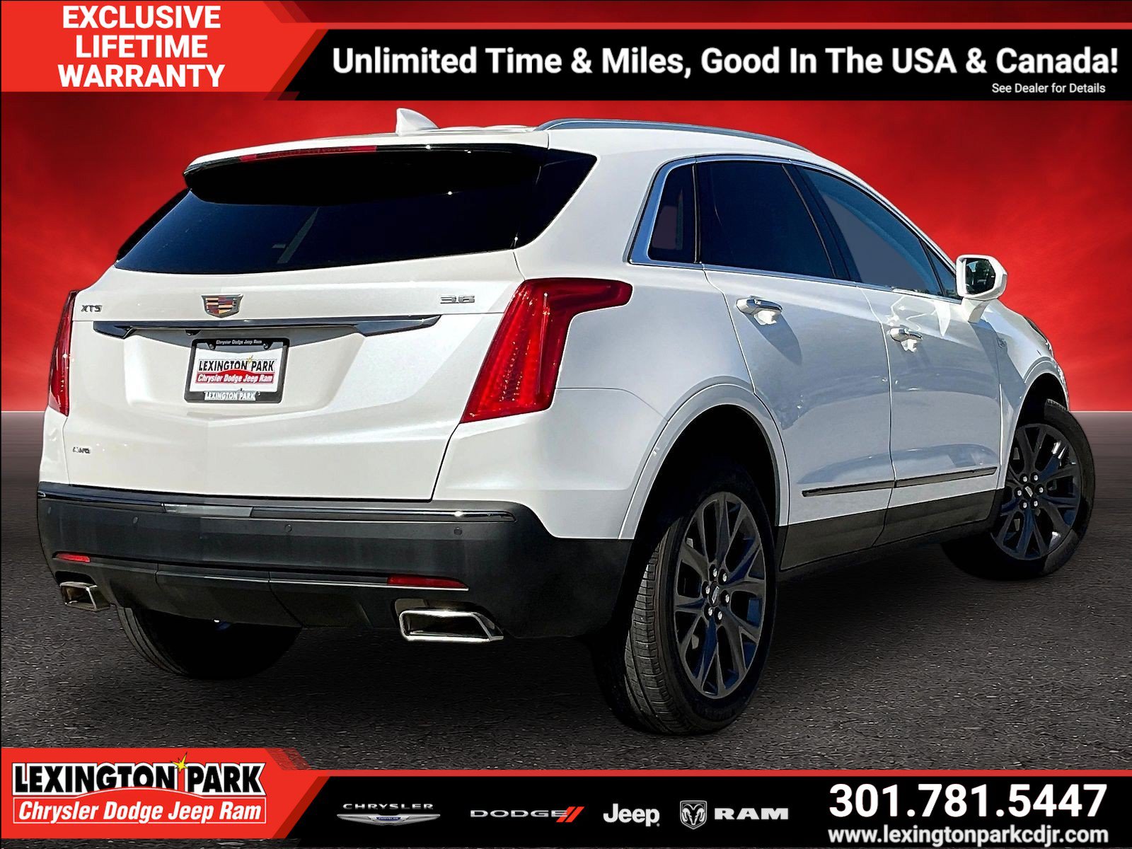 Used 2018 Cadillac XT5 Luxury w/ LPO, Black Ice Package AWD/4WD image 5