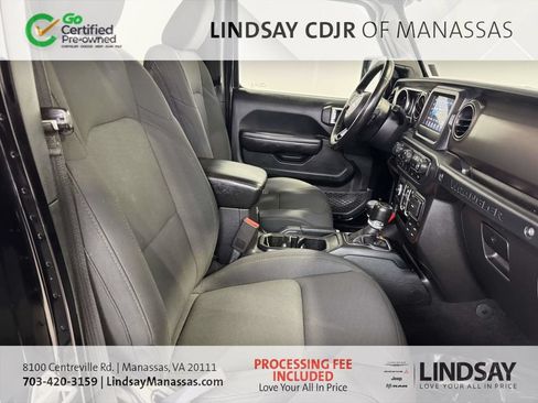 Certified 2018 Jeep Wrangler Unlimited Sport S AWD/4WD image 15