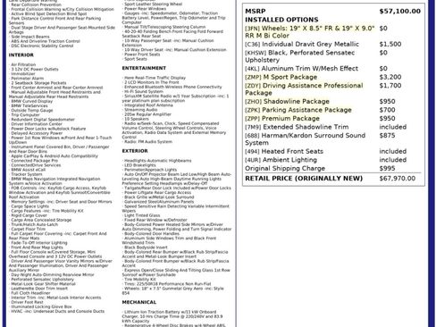 Used 2023 BMW i4 eDrive40 w/ M Sport Package image 59