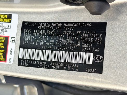 Used 2024 Toyota Camry XSE FWD image 43