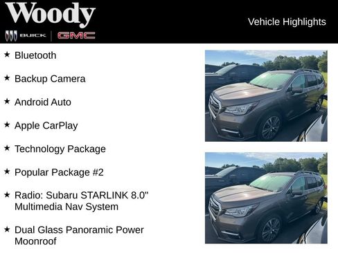 Used 2021 Subaru Ascent Limited w/ Technology Package AWD/4WD image 3
