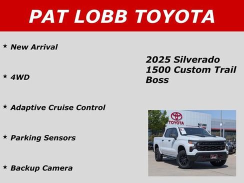 Used 2025 Chevrolet Silverado 1500 Custom Trail Boss image 36