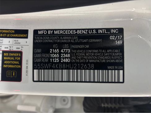 Used 2017 Mercedes-Benz C 300 4MATIC Sedan image 30