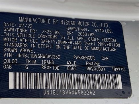 Used 2022 Nissan Rogue Sport SV w/ Technology Package image 32