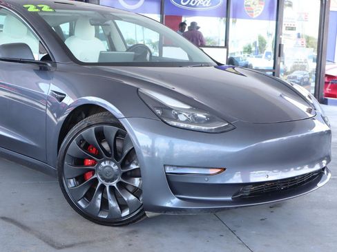 Used 2022 Tesla Model 3 Performance AWD/4WD image 2