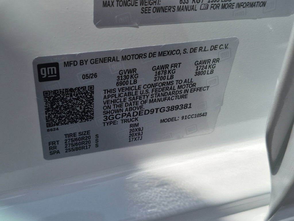 New 2026 Chevrolet Silverado 1500 RST RWD image 31