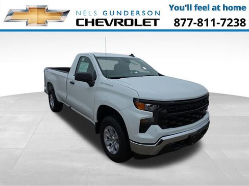 New 2025 Chevrolet Silverado 1500 W/T w/ WT Value Package AWD/4WD image 1