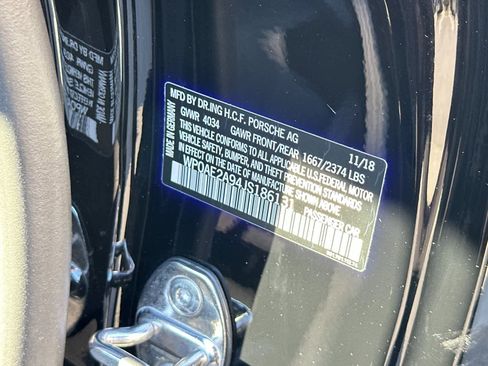 Certified 2018 Porsche 911 GT2 RS w/ Weissach Package RWD image 30