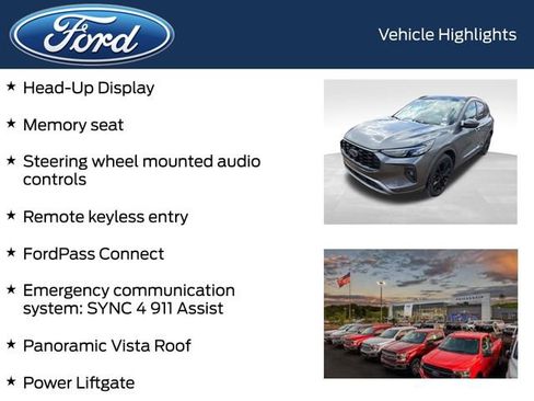 Certified 2024 Ford Escape ST-Line Elite w/ Premium Technology Package image 9