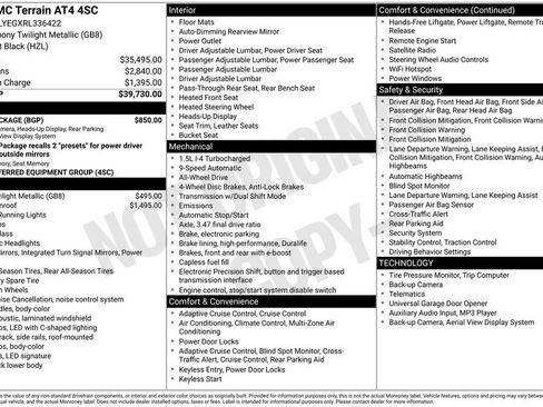 Used 2024 GMC Terrain AT4 w/ Tech Package image 6