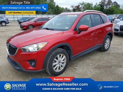 Used 2014 MAZDA CX-5 Touring w/ Touring Technology Package FWD image 1
