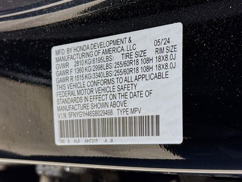 Certified 2025 Honda Pilot EX-L image 39