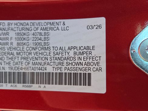 New 2026 Acura Integra A-Spec FWD image 24