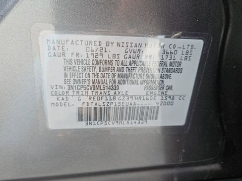 Used 2021 Nissan Kicks SV FWD image 7