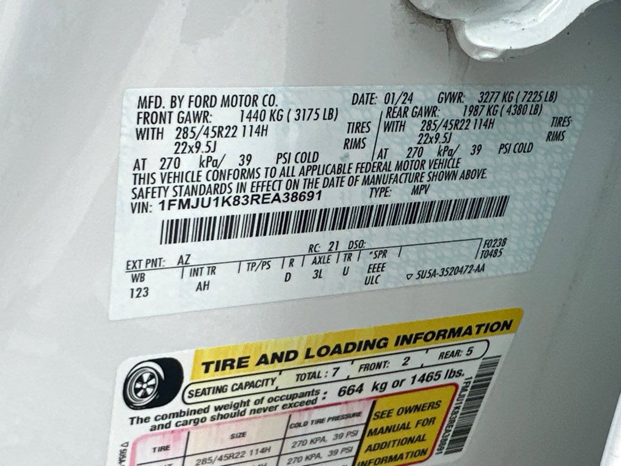 Certified 2024 Ford Expedition Limited RWD image 35