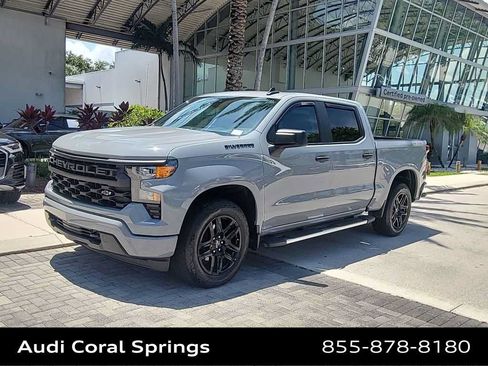 Used 2024 Chevrolet Silverado 1500 Custom w/ LPO, Dark Essentials Package AWD/4WD image 4