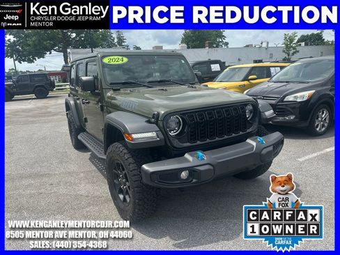 Used 2024 Jeep Wrangler Unlimited AWD/4WD image 1