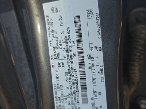 Used 2021 Ford Ranger XLT w/ Equipment Group 301A Mid image 14