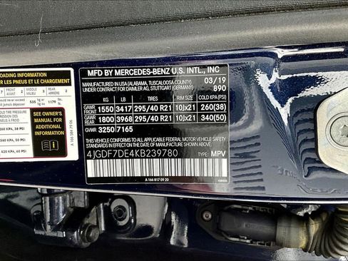 Used 2019 Mercedes-Benz GLS 550 4MATIC image 8