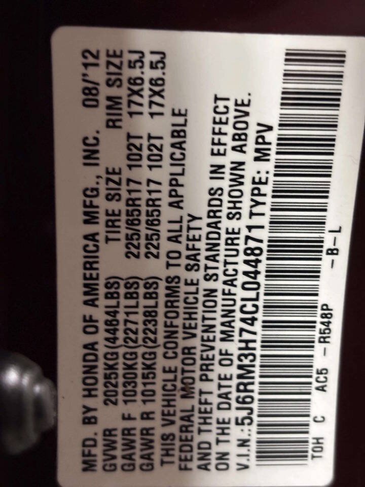 Used 2012 Honda CR-V EX-L image 34