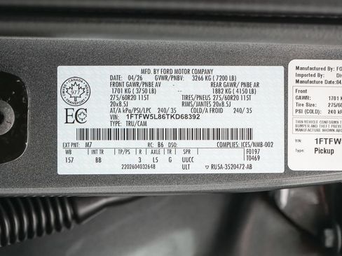 Certified 2026 Ford F150 Lariat AWD/4WD image 25