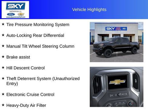 New 2025 Chevrolet Silverado 1500 Custom Trail Boss image 31