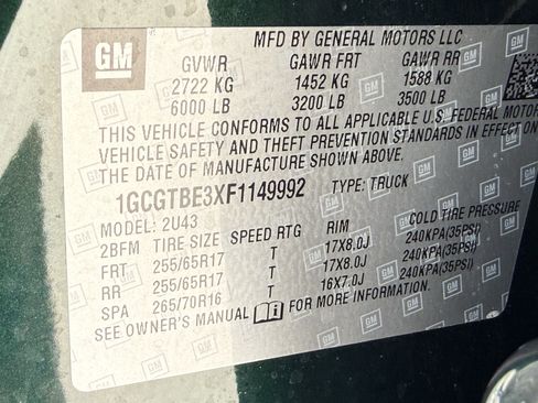 Used 2015 Chevrolet Colorado LT w/ Luxury Package image 33