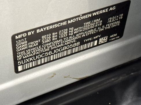 Used 2018 BMW X6 sDrive35i RWD image 41