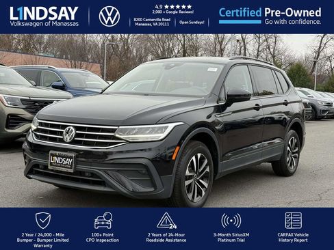 Certified 2022 Volkswagen Tiguan S w/ Driver Assistance Package image 6
