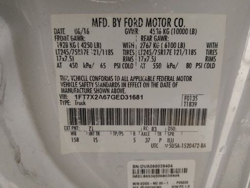 Used 2016 Ford F250 XL w/ Power Equipment Group image 33