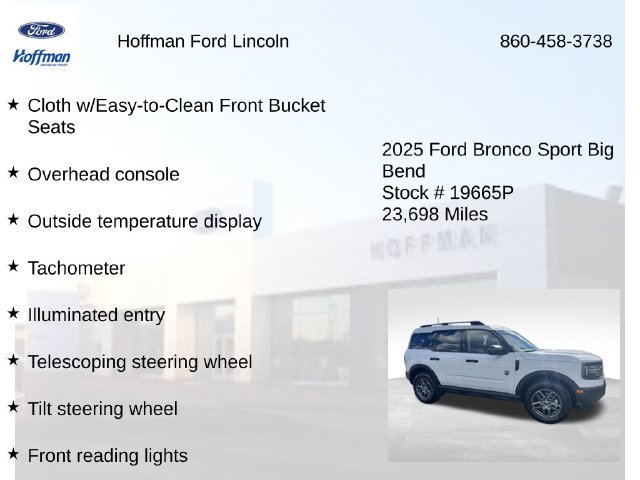 Certified 2025 Ford Bronco Sport Big Bend AWD/4WD image 31