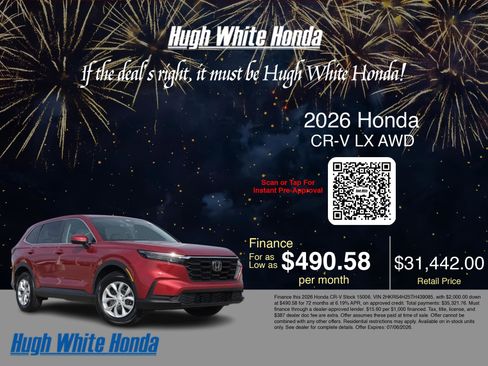 Used 2026 Honda CR-V LX image 3