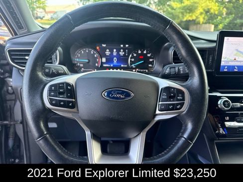 Used 2021 Ford Explorer Limited w/ Equipment Group 301A RWD image 25