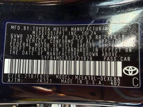 Used 2025 Toyota Corolla LE FWD image 23