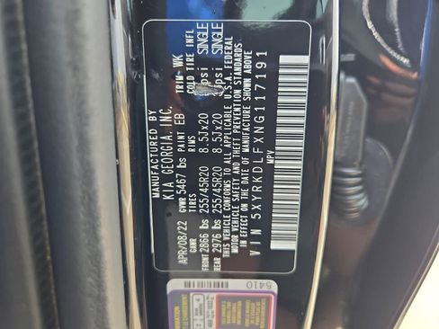 Certified 2022 Kia Sorento SX image 35