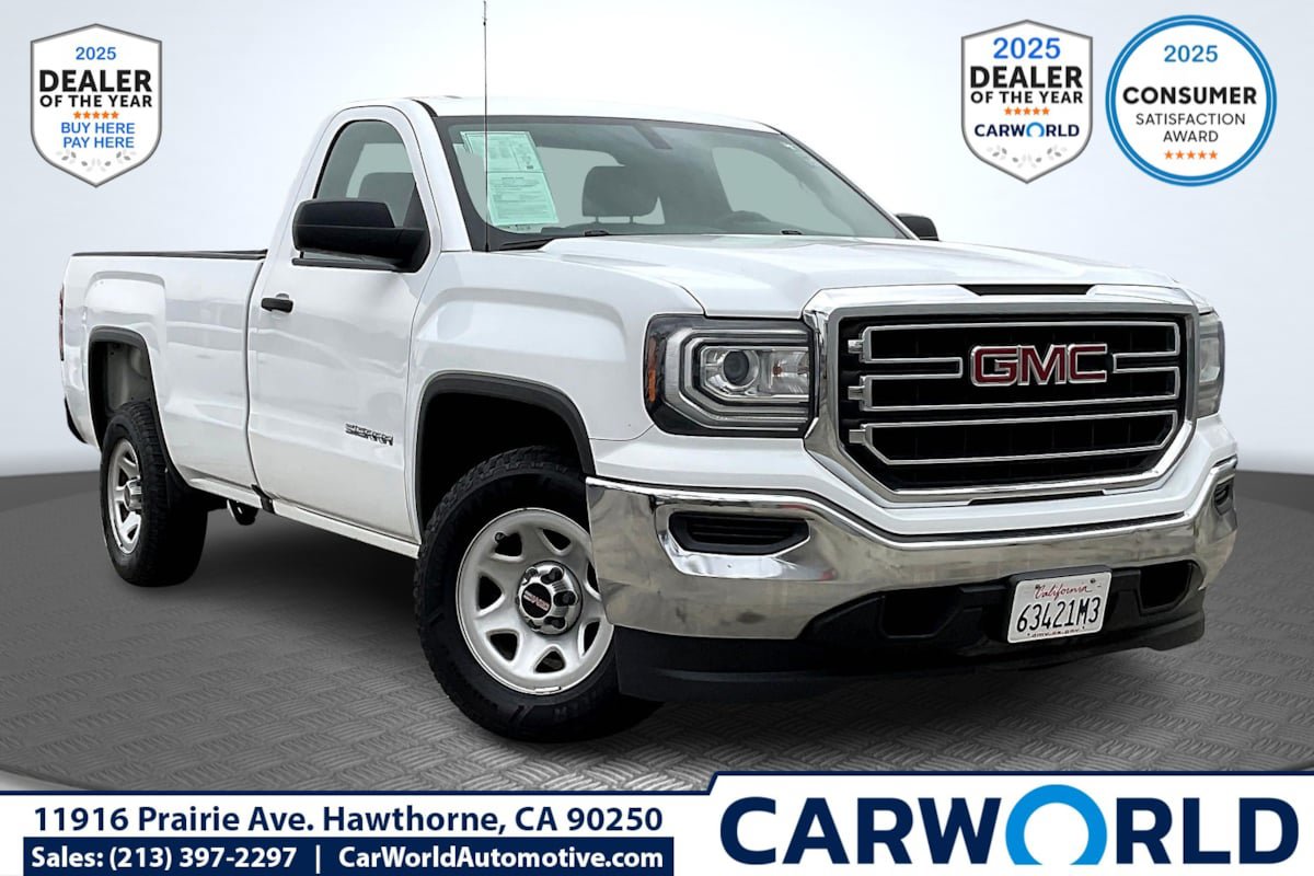 Used 2018 GMC Sierra 1500 2WD Regular Cab image 1