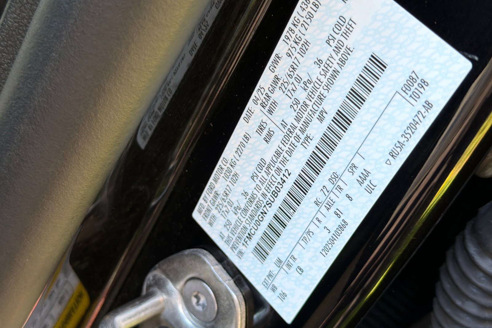 Used 2025 Ford Escape Active FWD image 28